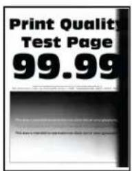 LEXMARK MS421dw - Bandes noires verticales - 1