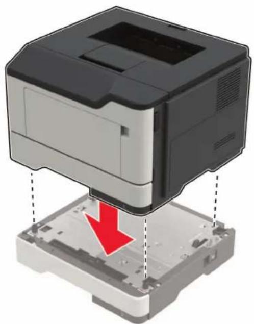 LEXMARK MS421dw - Remplacement du rouleau de saisie - 8