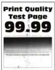 LEXMARK MS421dw - Impression tachetée et points - 1