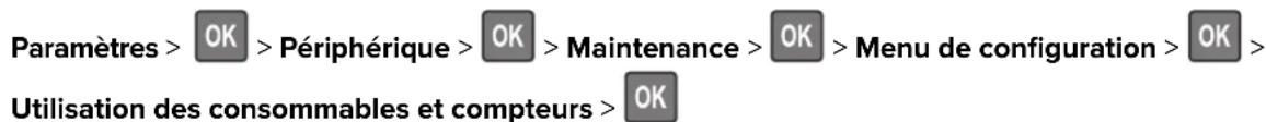 LEXMARK MS421dw - Remplacez la cartouche, zone d'impression inadaptee - 1