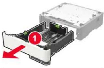 LEXMARK MS421dw - Remplacement du rouleau de saisie - 3