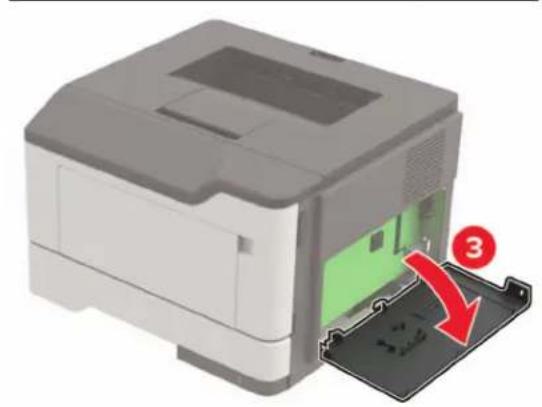 LEXMARK MS421dw - Accès à la carte logique - 2