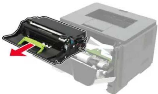 LEXMARK MS421dw - Bourrage derrière la porte A - 4
