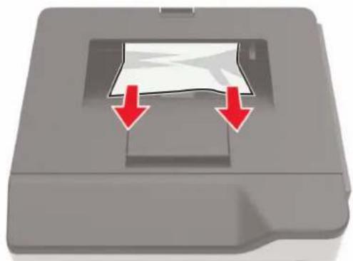 LEXMARK MS421dw - Bourrage papier dans le réceptacle standard - 1