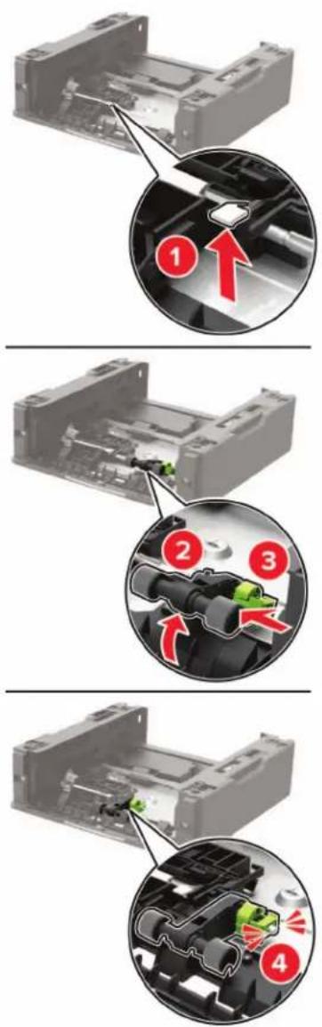 LEXMARK MS421dw - Remplacement du rouleau de saisie - 7