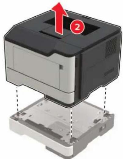 LEXMARK MS421dw - Remplacement du rouleau de saisie - 2