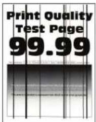 LEXMARK MX321adw - Lignes ou trainées noires verticales - 1