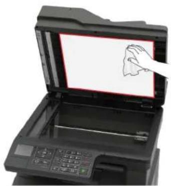 LEXMARK MX321adw - Nettoyage du scanner - 5