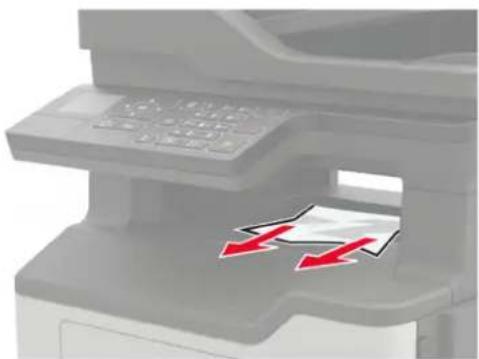 LEXMARK MX321adw - Bourrage papier dans le réceptacle standard - 1
