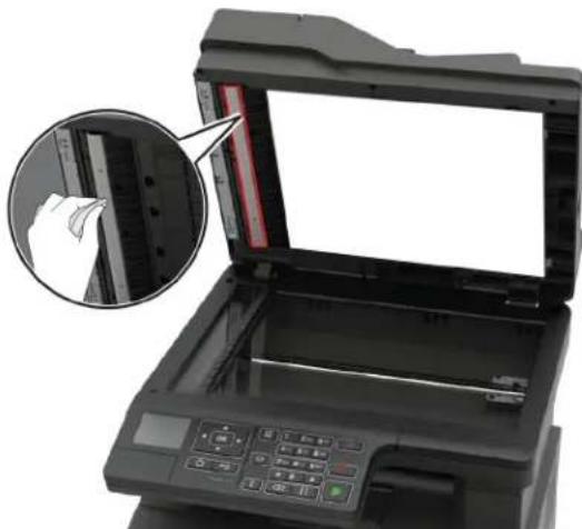 LEXMARK MX321adw - Nettoyage du scanner - 3