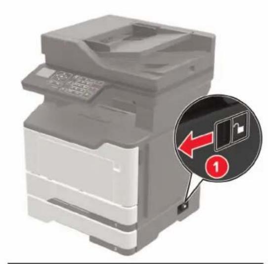 LEXMARK MX321adw - Remplacement du rouleau de saisie - 1
