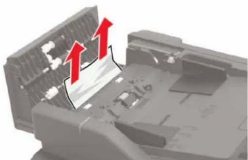 LEXMARK MX321adw - Bourrage papier dans le dispositif d'alimentation automatique - 2