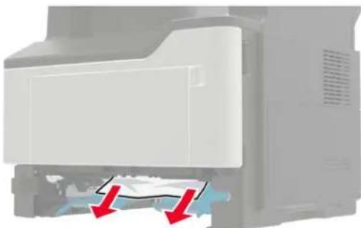 LEXMARK MX321adw - Bourrage papier dans l'unité d'impression recto verso - 2