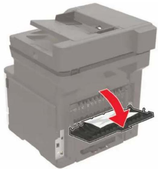 LEXMARK MX321adw - Bourrage papier derrière la porte arriere - 2
