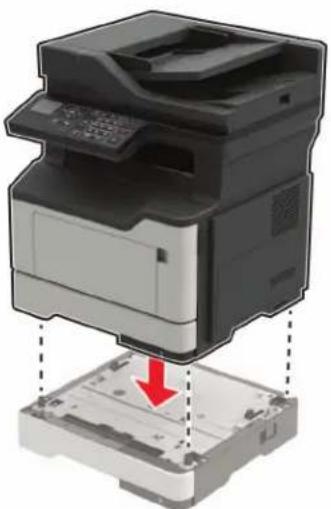 LEXMARK MX321adw - Installation des tiroirs en option - 2