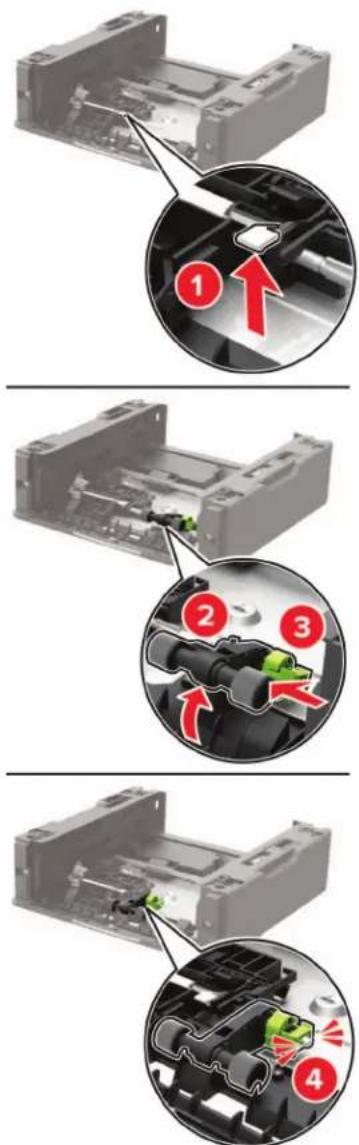 LEXMARK MX321adw - Remplacement du rouleau de saisie - 7