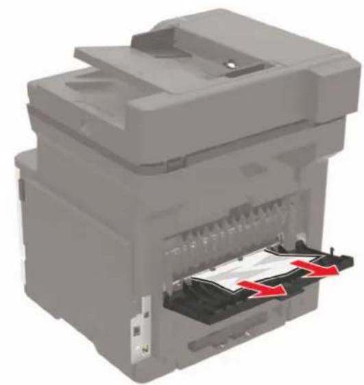 LEXMARK MX321adw - Bourrage papier derrière la porte arriere - 3