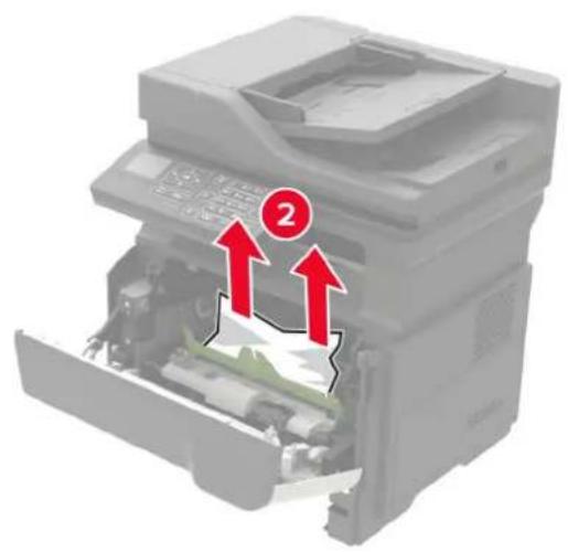 LEXMARK MX321adw - Bourrage derrière la porte A - 7
