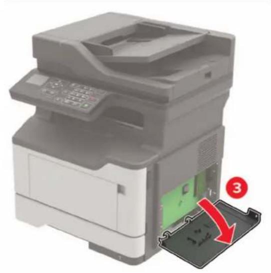 LEXMARK MX321adw - Accès à la carte logique - 2