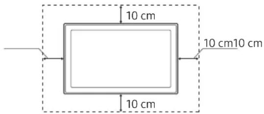 SAMSUNG UE50NU7470 - Ausreichende Belüftung Ihres Geräts - 2