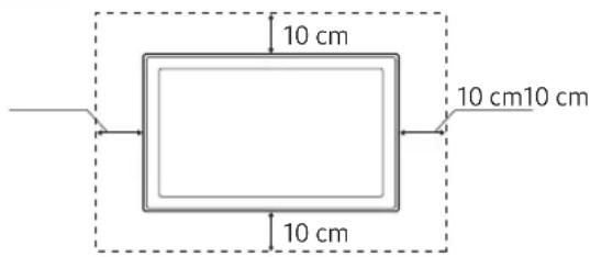 SAMSUNG QE65Q7FNAT - Ausreichende Belüftung Ihres Geräts - 2