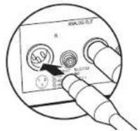 PIONEER N70AE - Verbinden über XLR-Kabel (nur N-70AE) - 1