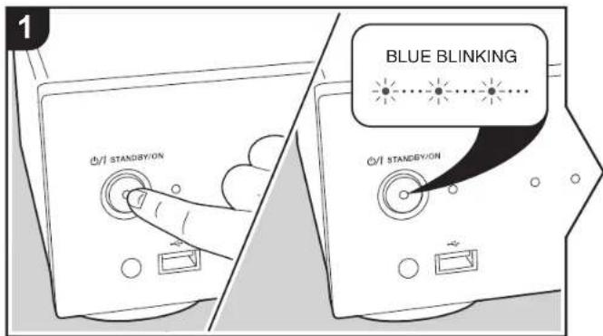 PIONEER N70AE - Mise sous tension &amp; Configuration initiale - 1