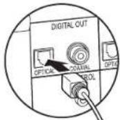 PIONEER N70AE - Verbinden met een digitale optische kabel - 1