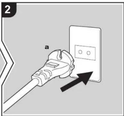 PIONEER N70AE - Connecting the power cord, etc. - 2