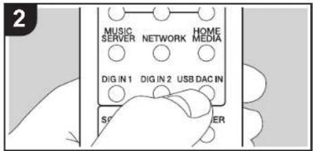 PIONEER N70AE - Att använda den har apparaten som en D/A-omvandlare - 2