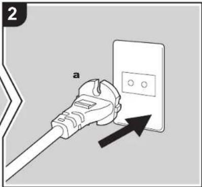 PIONEER N70AE - Conexión del cable de alimentación, etc. - 2