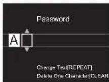 PIONEER N70AE - Invoeren tekst - 2