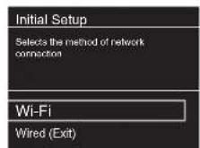 PIONEER N70AE - Wifi-anslutningsinställninger - 1