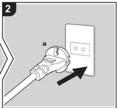PIONEER N70AE - Het netsnoer verbinden, enz. - 2