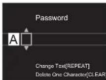 PIONEER N70AE - Entering text - 2