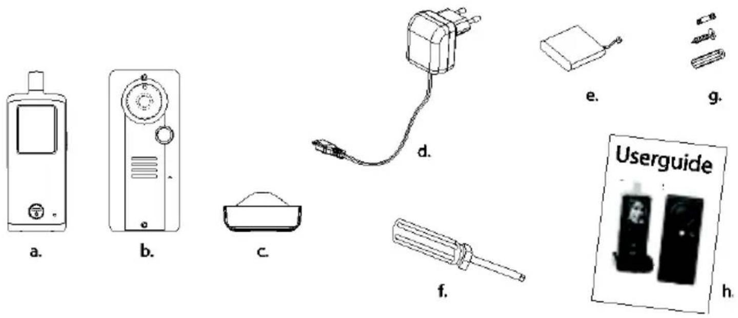 MARMITEK DoorPhone 210 - CONTENUTO DEL KIT - 1
