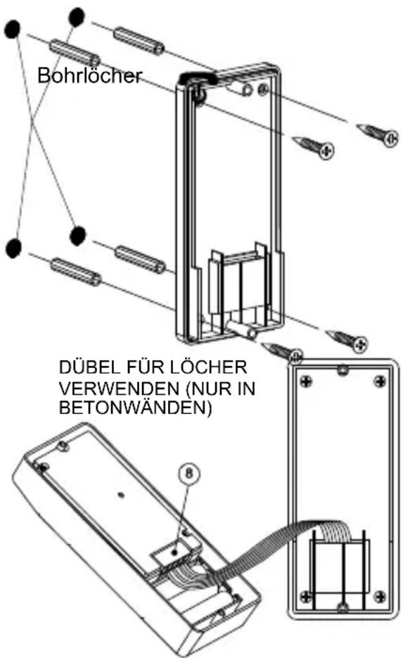 MARMITEK DoorPhone 210 - MONTAGE DER AUSSENSTATION - 1