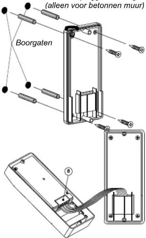 MARMITEK DoorPhone 210 - MONTAGE VAN BUITENUNIT - 1