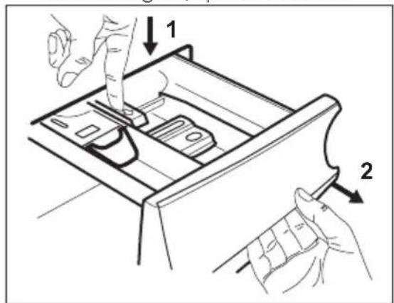 AEG LP5281 - Pulizia del cassetto del detersivo - 1