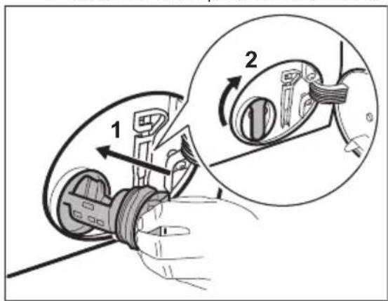 AEG LP5281 - Pour nettoyer la pompe, procédez comme suit : - 8