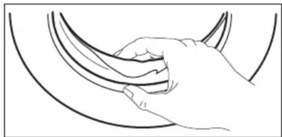 AEG LP5281 - Joint du hublot - 1