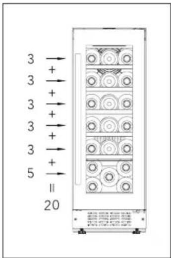 AEG SWB63001DG - DEPOZITAREA VINULUI - 1