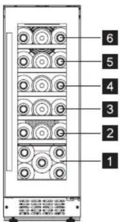 AEG SWB63001DG - PRZECHOWYWANIE WINA - 2