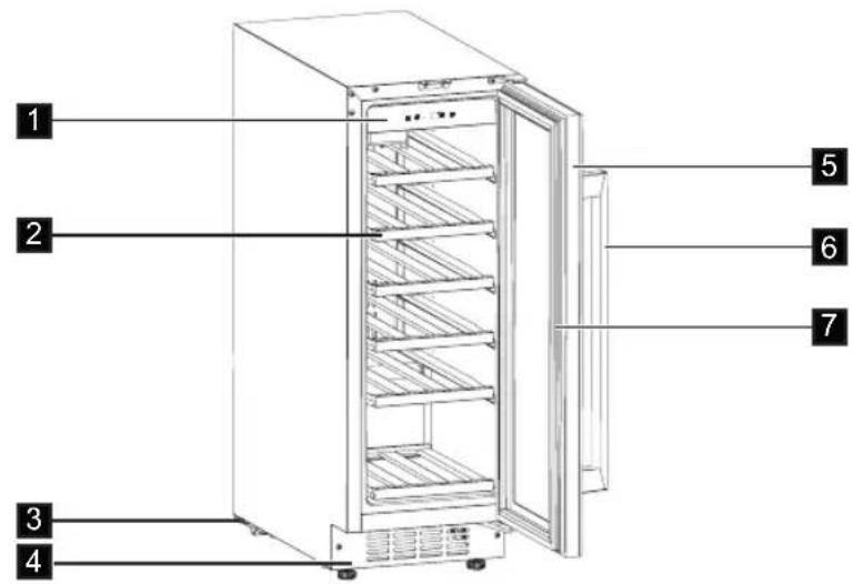 AEG SWB63001DG - POPIS SPOTČE - 1