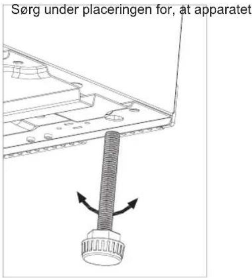 AEG SWB63001DG - NIVELLERING - 1