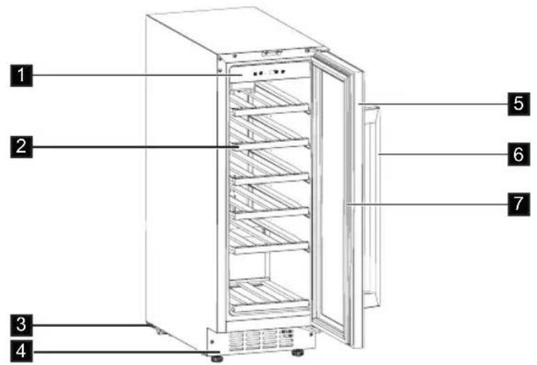 AEG SWB63001DG - OPIS URZADZENIA - 1