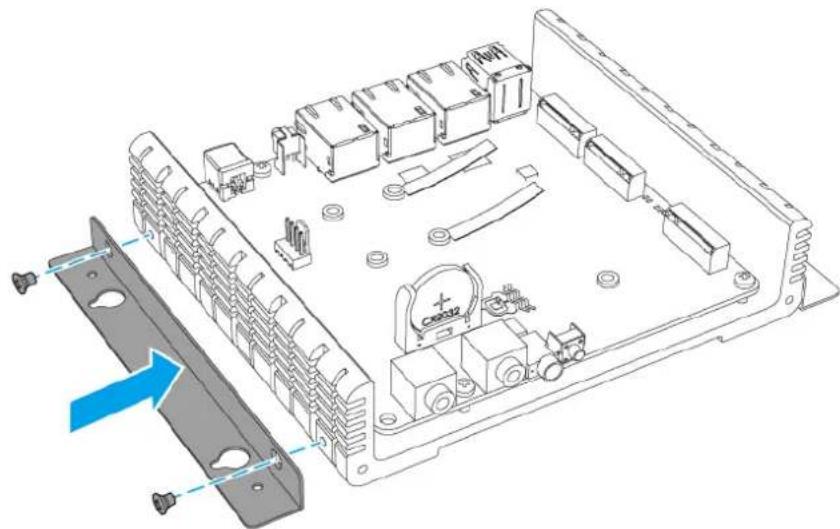 QNAP QBoat Sunny development board - Avertissement - 1