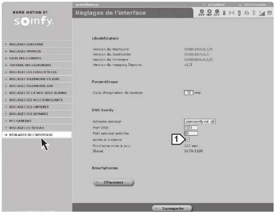 SOMFY 2401130 - a. Connectez-vous au compte « Installateur » - 2