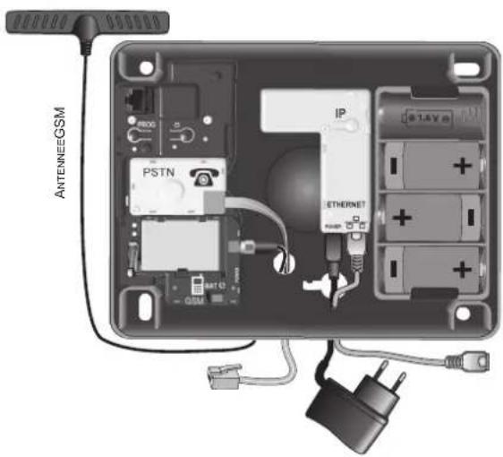 SOMFY 2401130 - Votre installation comporte une centrale/transmetteur RTC et GSM avec accès internet : - 1