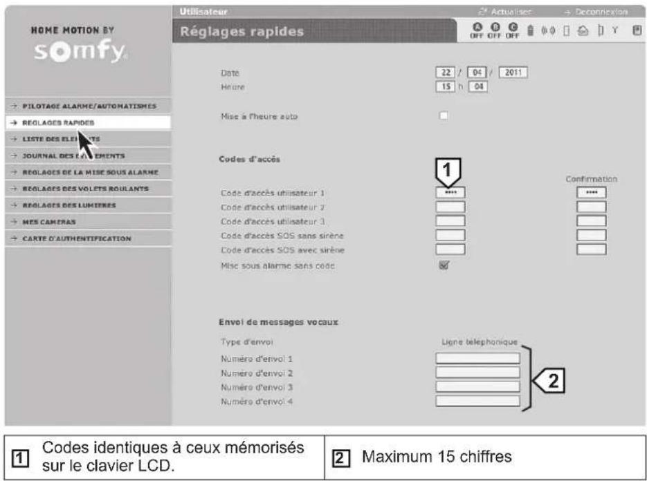 SOMFY 2401130 - Réglages rapides - 1